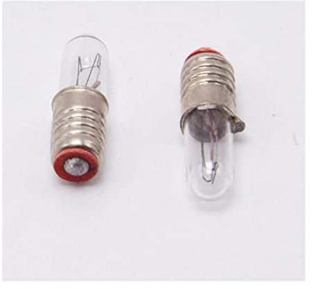 MZUHI YFlifangting 20 pz/Lotto Mini Indicatore Lampadina E5 6.3V 12V 24V 0.1A Piccola Lampadina Lampada di Segnale Perlina Lampadina in Miniatura (Size : 12V)