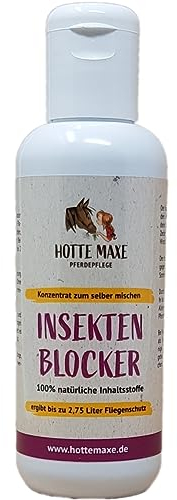 RL24 Hotte Maxe - Insekten-Blocker Konzentrat | Hautöl, Insektenschutz & Mähnenspray in einem | für seidigen Glanz | bei Sommerekzem & gegen Ungeziefer | 1 x 250 ml Flasche