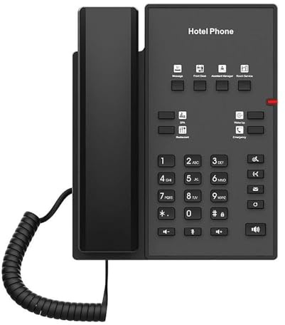 Fanvil H1, hotelltelefon, 2 linjetangenter