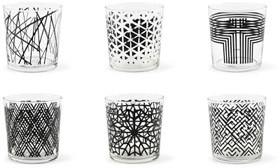 Excelsa Emily Lot de 6 verres à eau, verre, capacité 350 ml.