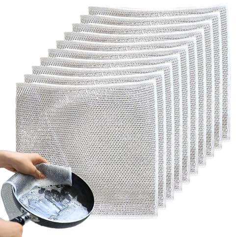Tedious Paños de Alambre Multiusos | 5/10/20 Trapos de Cocina para Lavar Platos | Paño de Limpieza Reutilizable de Alambre de Cocina | Trapos de Limpieza Aparatos de Cocina Paños para Lavar Platos