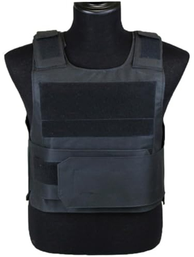 Vobumix Molle Vest - Adjustable Military Combat Training Vest for Outdoor Hunting Air Soft Sports