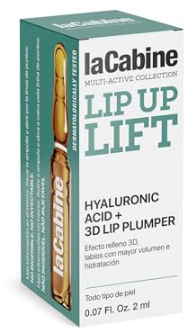 laCabine Lip Up Lift Fiale 1x2ML I Effetto 3D sulle labbra, per maggior volume e idratazione