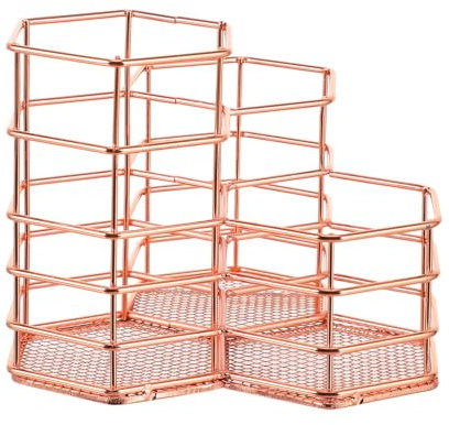 TOVINANNA Multi-functional Brush Holder Organizer Per Cosmetici Bucket Elegante Porta Pennelli Makeup Per Tavolo e Bagno Facile Da Pulire Design Moderno e Compatto