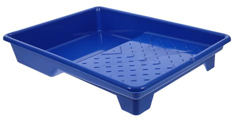 Alipis Vassoio per Vernice in Plastica da 9 Pollici Vaschetta Usa e Getta per Rulli Vassoio Porta Vernice Leggero e Pratico per Pittura Pareti e Progetti di Decorazione