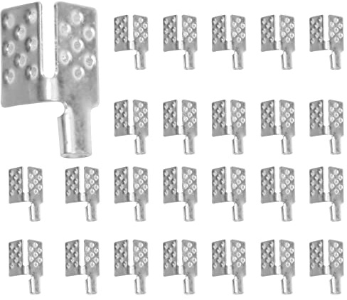 Hopbucan 80 pezzi di connettori in carbonio termofilm termico, fondo caldo, accessori clip in ramato, morsetto per pellicola di riscaldamento a pavimento