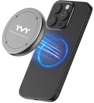 YMY 512 GB, magnetisk extern SSD, 10 Gbit/s, ultrasnabb SSD, för förvaring och säkerhetskopiering, kompatibel med bärbar dator, Mac, TV, iPhone 15 Pro, smartphones typ-C etc.