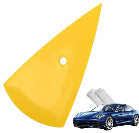 Spatola per finestre, raschietto triangolare per l'applicazione di pellicole per auto, strumento per la tinta dei vetri, pellicola protettiva per vernice, pellicola trasparente