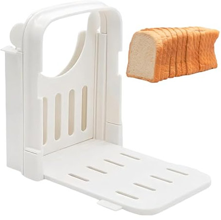 Tagliapane A Fette | Tagliapane Per Sandwich Pieghevole - Guida Manuale Antiscivolo Per Tagliare Bagel Formaggio Prosciutto Verdure