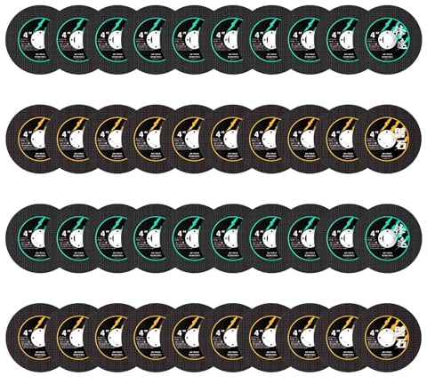 NIHENHAO Disco da Taglio Mola per smerigliatura in Resina Circolare Mola per Taglio rapido in Resina Metallica per smerigliatrice angolare in Metallo e Ferro