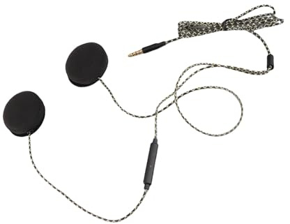 CCYLEZ Motorcykelhjälm Headset Premium Ljudhögtalare för Handsfreesamtal och Musik i Slitstarkt ABS-material