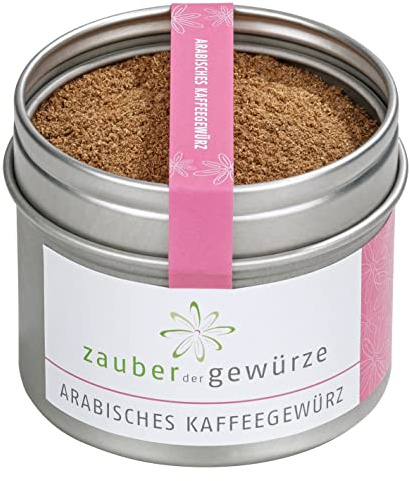 Zauber der Gewürze Arabisches Kaffeegewürz - Für Kaffee, Kakao und Dessert, verleiht eine orientalische Note, 50 g