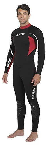 Seac Relax Long Homme, Combinaison en néoprène de 2,2 mm pour le snorkeling, la plongée sous-marine et autres sports nautiques