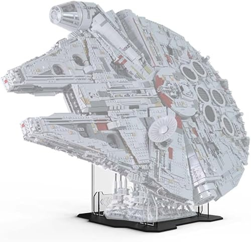 KeKeDuo Millennium Falcon - Supporto in acrilico, 5 mm, per 75192 Millennium Falcon