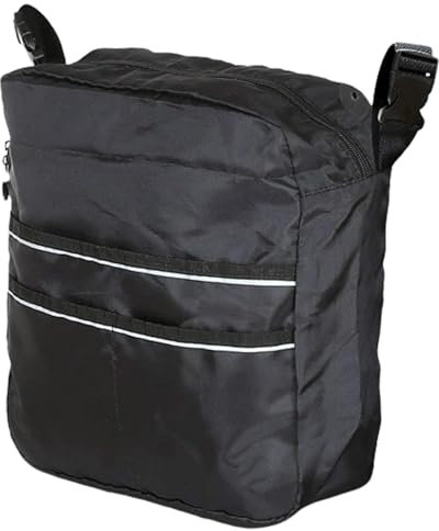 Rollstuhl Tasche - Rollstuhltasche Hinten | Taschen Für Elektrorollstühle | Rucksack Für Rollstuhl Mit Reflektierenden Streifen | Tasche Für Rollstühle | Wasserdichte Aufbewahrungstasche Für Rollstuhl