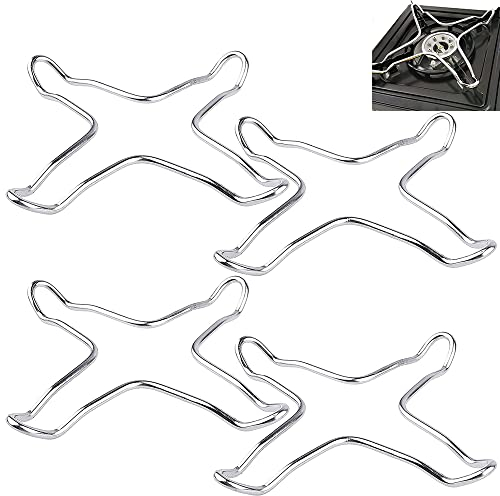 4 Pezzi Supporto Universale Per Piano Cottura a Gas - Anello Per L'uso in Cucine, Forni