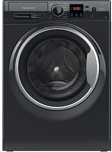 Hotpoint 10kg 1400rpm Freestanding Washing Machine - Black