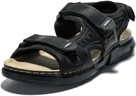 JOMIX Sandales de Randonnée Homme Chaussures d'été Réglable pour Sport Mer Plage
