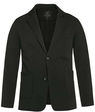 JP 1880 Menswear Big & Tall Plus Size L-8XL Sweat jacket NEW YORK, FLEXNAMIC®, business, mix-and-match, up to 8 XL black 3XT 806498100-3XT