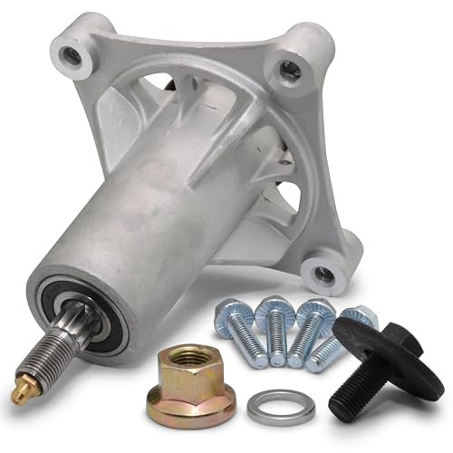 Easyboost cubo de eje porta cuchilla soporte 5 puntas para tractor cortacésped AYP Husqvarna Mc Culloch Jonsered Partner Poulan 187292-192870 - 532187292-532192870 - 587819701-587819801