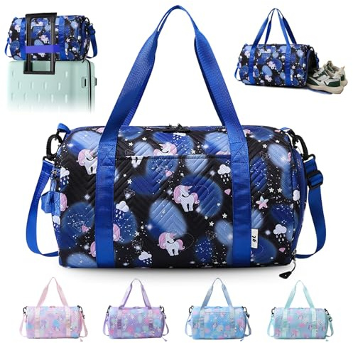 EEPLUYTY Sporttasche, Einhorn Yogatasche, Sporttasche Klein, Tasche Für Sport, Trainingstasche-Unisex (Schwarz)