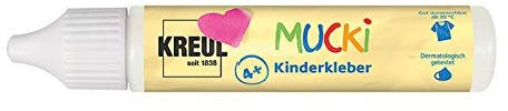 KREUL Kinderkleber 29 ml Pen, Universell, klar, wasserlöslich, mikroplastikfrei, dermatologisch getestet und allergikerfreundlich