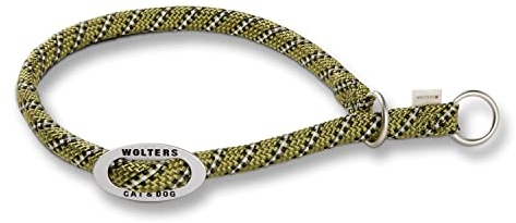Wolters Schlupfhalsband Everest reflektierend, Farbe:Olive/schwarz, Größe:35 cm x 9 mm