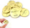 8 PCS Mothers Day Cupcake Toppers, Gold Circle Mirror Acrylic Mothers Day Cake Toppers, Mum Cake Topper, Cake Cupcake Topper Disc, Mothers Day Cupcake Decorations