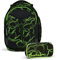 Satch Match Schulrucksack Set 2tlg. (Green Supreme)