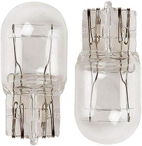 SELMORA Car Bulbs 12V 21/5W Clear Dual Filament Tail & Brake Light Bulbs – P21/5W 380 BAY15D Stop & Rear Light Replacement – Twin Pack for Car, Van & Motorcycle