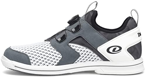 Dexter Mens Pro BOA White/Grey Bowling Shoes 13