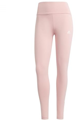adidas Damen ESSENTIALS HIGH-WAISTED LOGO LEGGINGS, semi pink spark, XL