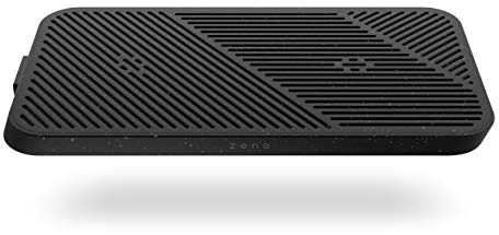 Zens 4-in-1 Modular Wireless Charging Station, Caricatore Wireless MagSafe e Qi da 15 W per iPhone/Apple Watch/AirPods, iPad Stand, Adattatore da 65 W Incluso (EU/UK/US) Con Cavo da 1,5 m, Nero