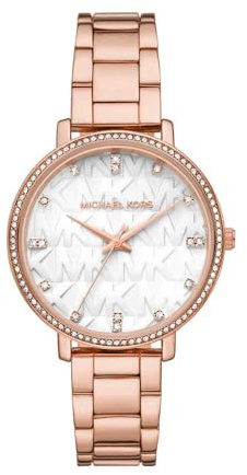 Michael Kors Femme Montre Pyper, Mouvement à Trois Aiguilles à Quartz
