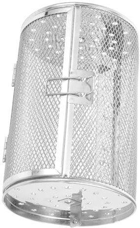 Warmhm Panier à Grillades pour Barbecue Panier à Tambour pour Grillades Support Pivotant pour Four De Cuisine pour Viande Et Poissons