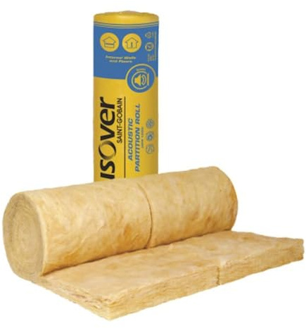 Isover Acoustic Partition Insulation Roll | 25mm (24m2 per Pack)