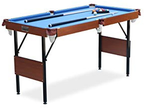 Rack pool tables Mesa de Billar/Billar Plegable Crux de 55 Pulgadas (Azul)