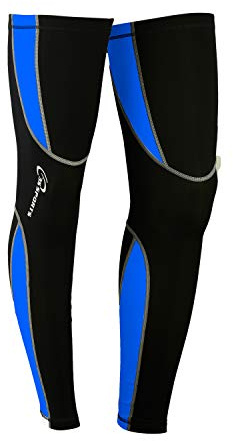 3S Sports Calentadores de piernas para hombre Ciclismo Invierno Térmico Roubaix Rodilla Calentador de piernas con logotipo reflectante para correr Baloncesto Fútbol Gimnasio Yoga Fitness Deportes
