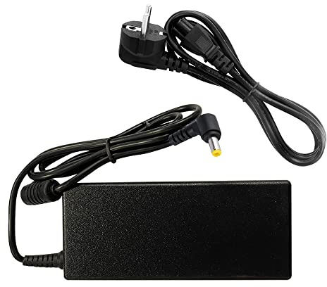 Venton 65W 19V 3,42A Alimentation pour Ordinateur Portable AC 100-240V 50/60Hz, Chargeur pour Acer, ASUS, Toshiba, Lenovo, Dell, Medion (5,5-1,7 mm),Bloc d'alimentation enfichable, Adaptateur Secteur