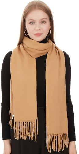 Pashmina Sjal Scarf För Dam – Lätt Och Tunn Halsduk Mode Sjalar för Kvinnor - Pashmina Vårsjal - Elegant Sommarsjal För Damer