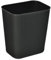 CRILSTYLEO 2st Mülltonne Abfalleimer Müll Kontainer Mülleimer Black