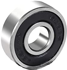 SPORTARC roulements à billes ABEC-7 608 2RS pour skateboard et scooter - En acier - 8 x 22 x 7 mm - Noir
