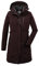 killtec Damen Funktionsparka/Parka mit abzippbarer Kapuze KOW 165 WMN PRK, dunkelweinrot, 38, 37726-000