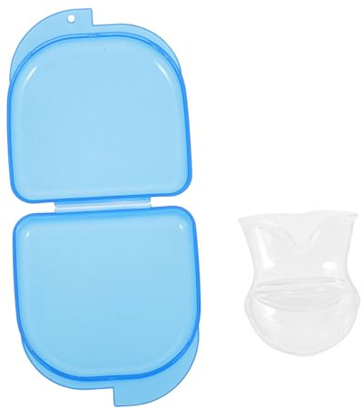 DECORNIJIA Dispositivo Antirronquidos Cubre Lengua Flexible de Silicona Tapón Mini para Dormir Férula para Dejar de Roncar y por Nariz