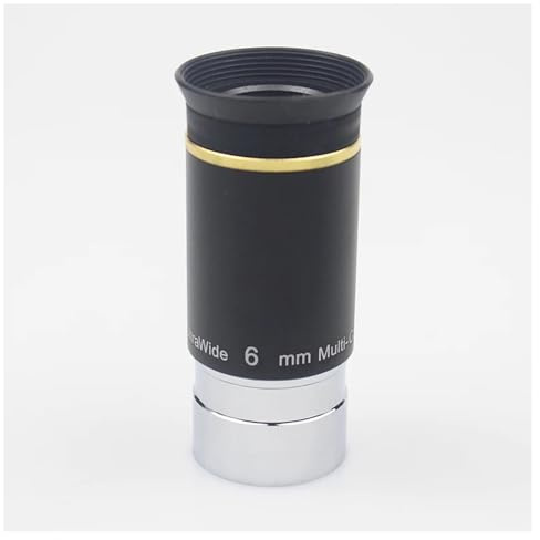 Telescope Accessories 66 Degrees Field Of Vision Ultra Wide 6mm 15mm 20mm Telescope Eyepiece Wide Angle Astronomical Telescopes Ocular(No 6mm)