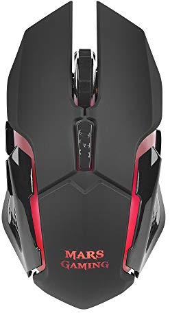 Mars Gaming MMW - 3200DPI kabellose PC-Maus, RGB Flow, kabelloses USB