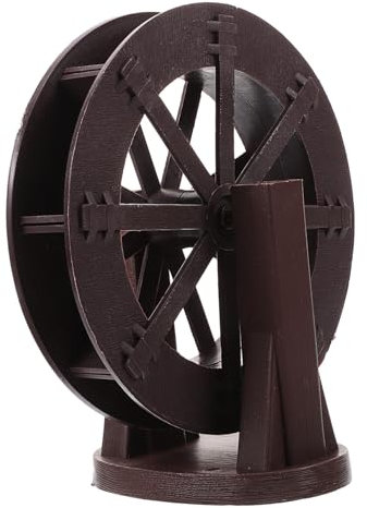 Milisten Décoration De Roue À Eau – Fontaine Miniature En Cascade Pour La Maison Et Le Jardin