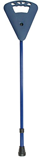 Flipstick Teleskop-Sitzstock verstellbar blau