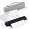 COLORWING Mobiler Drucker A4 mit Aufbewahrungsbox, Thermodrucker Klein mit Bluetooth, Tragbarer Drucker für Unterwegs und Tattoo, Unterstützt Thermopapier A4, Kompatibel mit Android iOS Mac