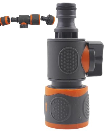 Garden Hose Connector, Quick Release Garden Hose Valve Extender, Garden Hose Connectors & Accessories, Shut Off Valve for Hose Pipe Tube